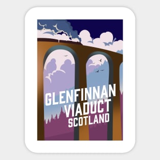 Glenfinnan Viaduct Scotland Sticker